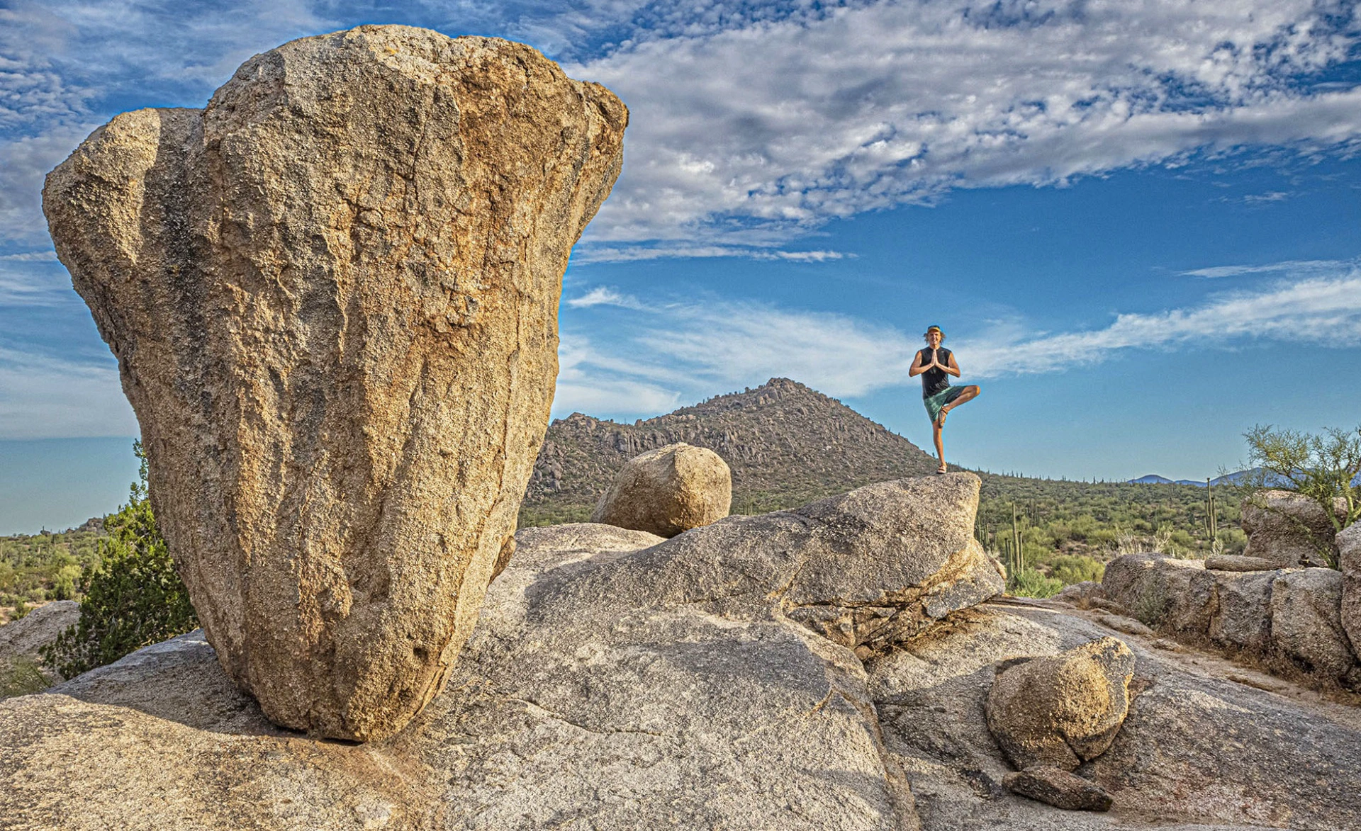 Reed Rahn / Balancing Rock / Scottsdale, Arizona